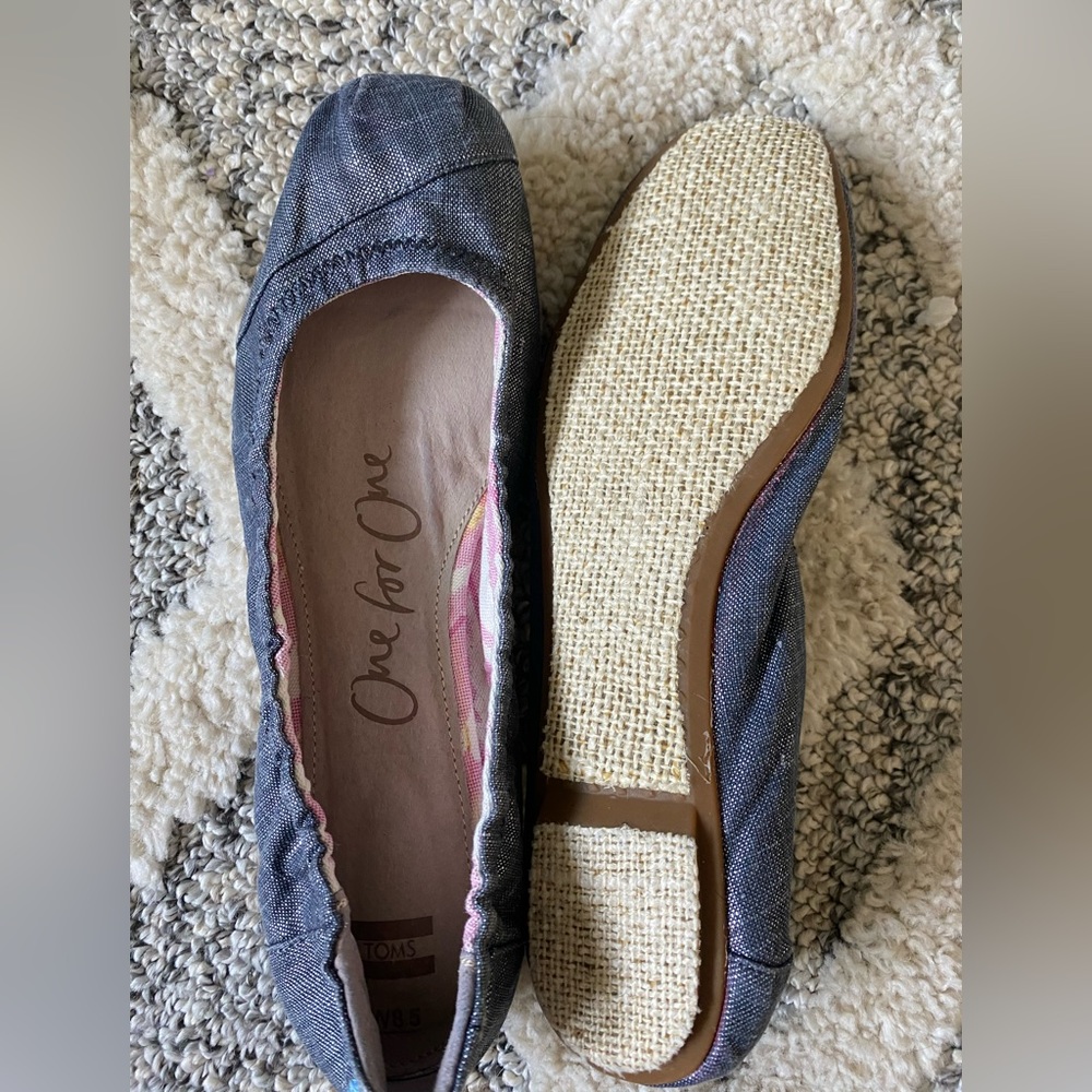 TOMS ballerina flats - beautiful!